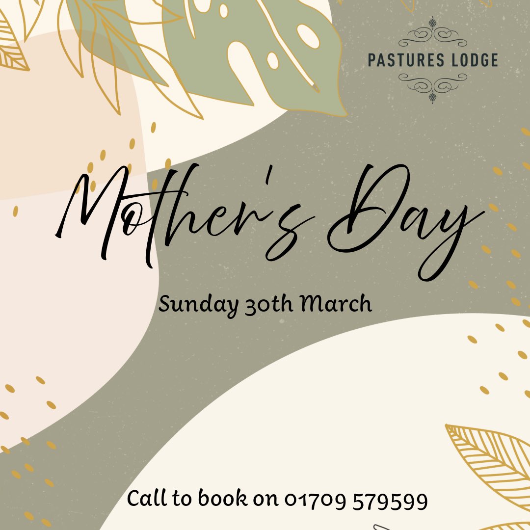 Mother's Day is just around the corner, so why not treat mum to Sunday Lunch with us this year!

One &amp; Two course Carvery will be served all afternoon, as well as our Main Menu available.

Two hour sittings are available throughout the day, please call to book:

📞 01709 579599
