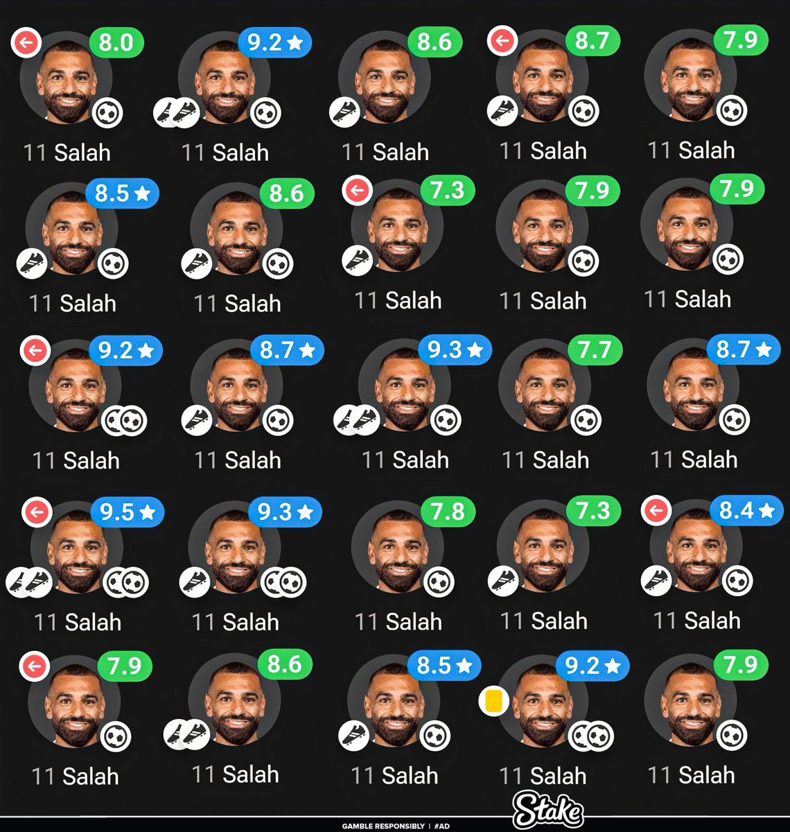 LFC_Tandy's tweet image. No Liverpool fan can scroll past this tweet without dropping a like.

Mo Salah. What a player ❤️