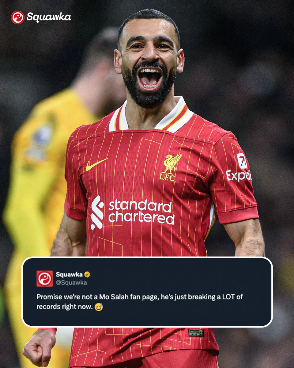 So, just to recap, here are ALL the records that Mohamed Salah set vs Manchester City tonight:

◉ Mo Salah is the first player in Premier League history to register 40+ goal involvements in TWO different seasons.

◉ Mo Salah is the first player in Europe’s top five leagues to