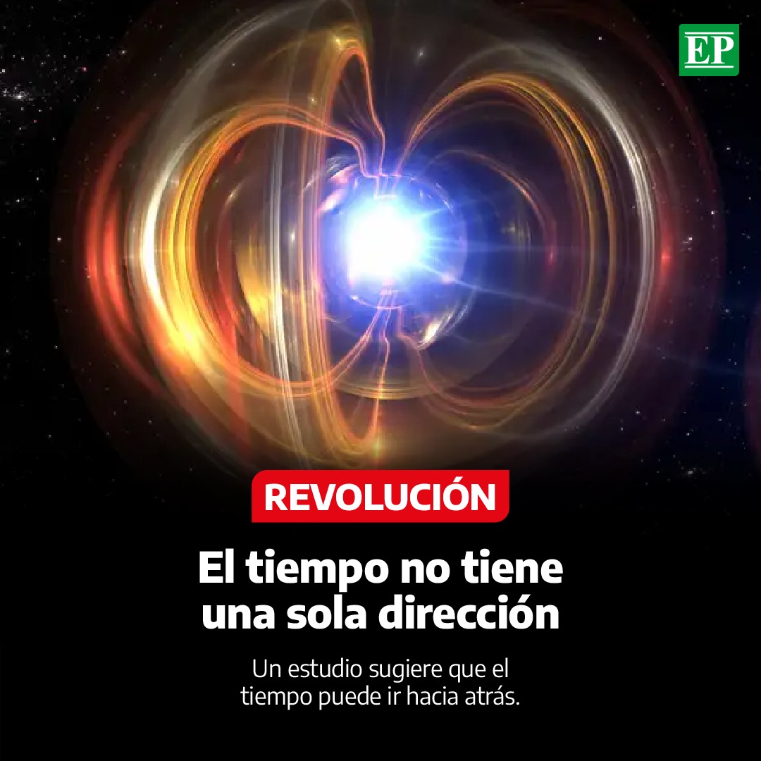 Diario_EP's tweet image. #Ciencia | Investigadores de la Universidad de #Surrey han demostrado que, en el mundo #cuántico, el #tiempo puede avanzar y retroceder #simultáneamente.