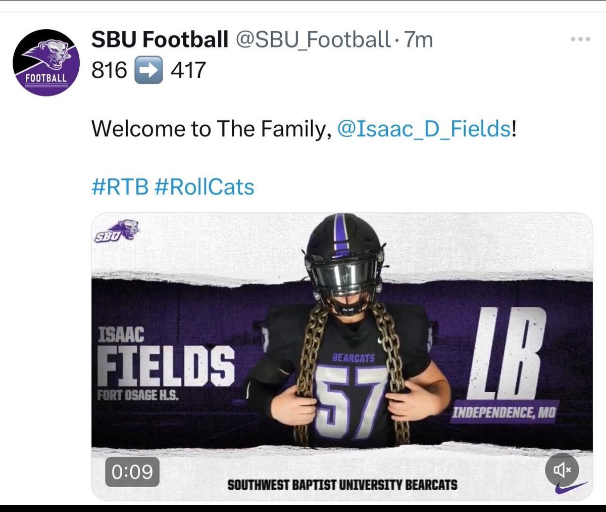 Signing Ceremony tomorrow!
Yes Sir! #RollCats <a href="/CoachTCurts/">Coach Curts</a>