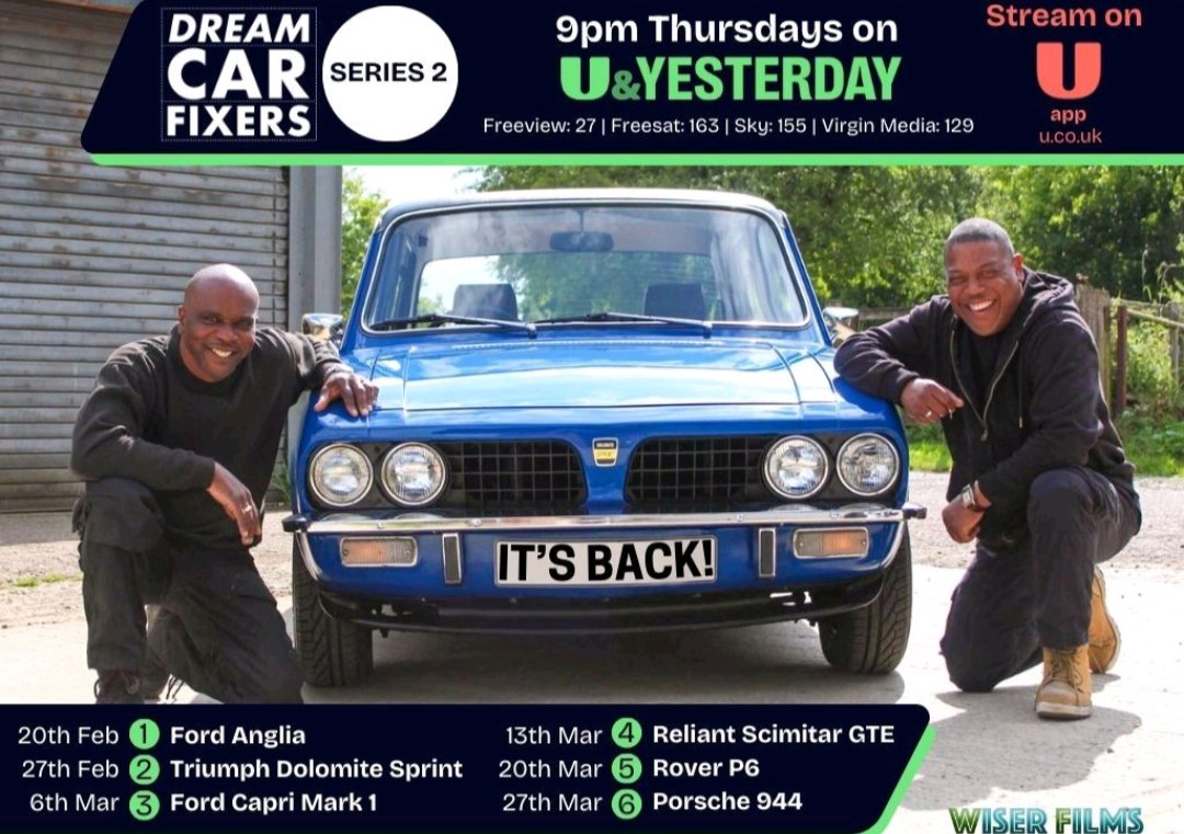 This a really enjoyable series, made by the same company that makes The Car Years  (I do the voiceover). Thursdays on Yesterday.