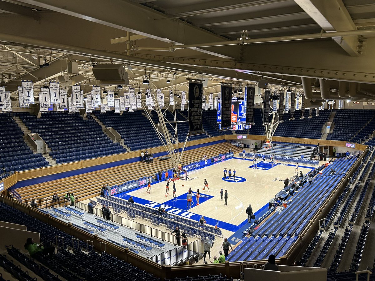 🍊 vs 🔵😈

We are live right now on z89online.com for a 2pm tip at Cameron Indoor.