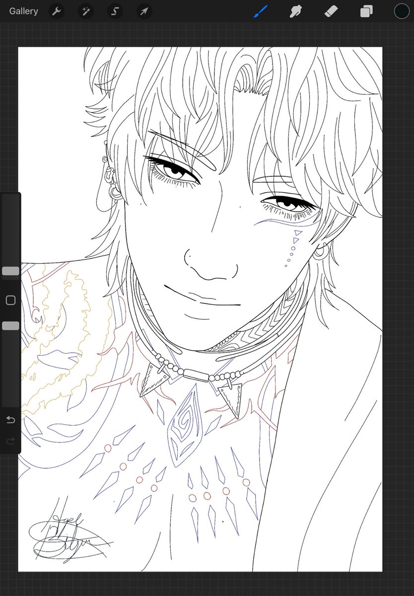 ryuu_sun92's tweet photo. Next WIP! #rafayel #godoftides #loveanddeepspace #art #fanart #wip https://t.co/eekubeBhla