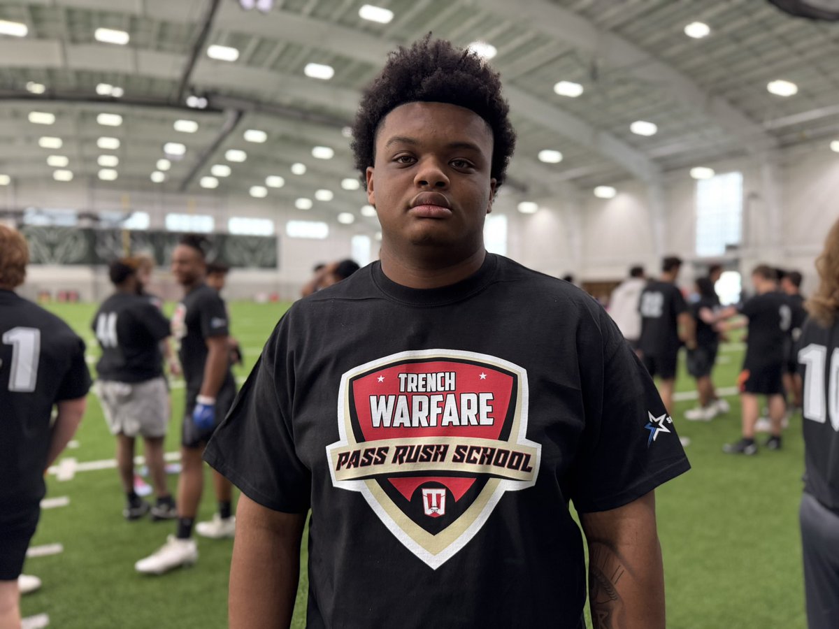 Jason_Howell's tweet photo. Dallas (TX) South Oak Cliff 2026 DT Brandon Hightower

📍Trench Warfare Pass Rush School
Berkner High School
Richardson, TX

@o7brandonn | @SOCGoldenBearFB | @twftraining | @TA_Recruiting https://t.co/wpaPmVoWvK