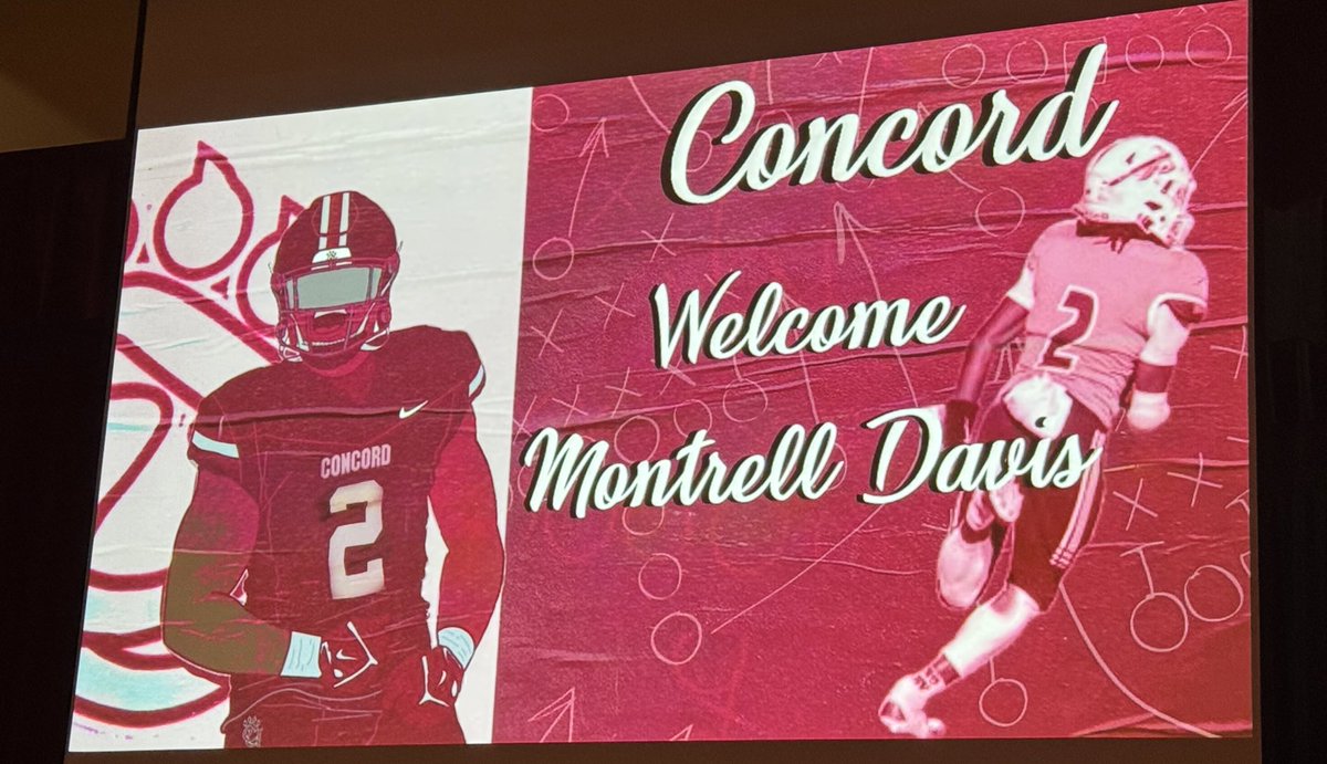 Montrell Davis (@t3liveee_) on Twitter photo After a great visit and conversation with <a href="/coachJZimmerman/">Justin Zimmerman</a> & <a href="/CUCoachEdwards/">Cody Edwards</a> I am blessed to receive an offer from Concord University <a href="/ConcordFootball/">Concord University Football</a> #AGTG After a great visit and conversation with <a href="/coachJZimmerman/">Justin Zimmerman</a> & <a href="/CUCoachEdwards/">Cody Edwards</a> I am blessed to receive an offer from Concord University <a href="/ConcordFootball/">Concord University Football</a> #AGTG