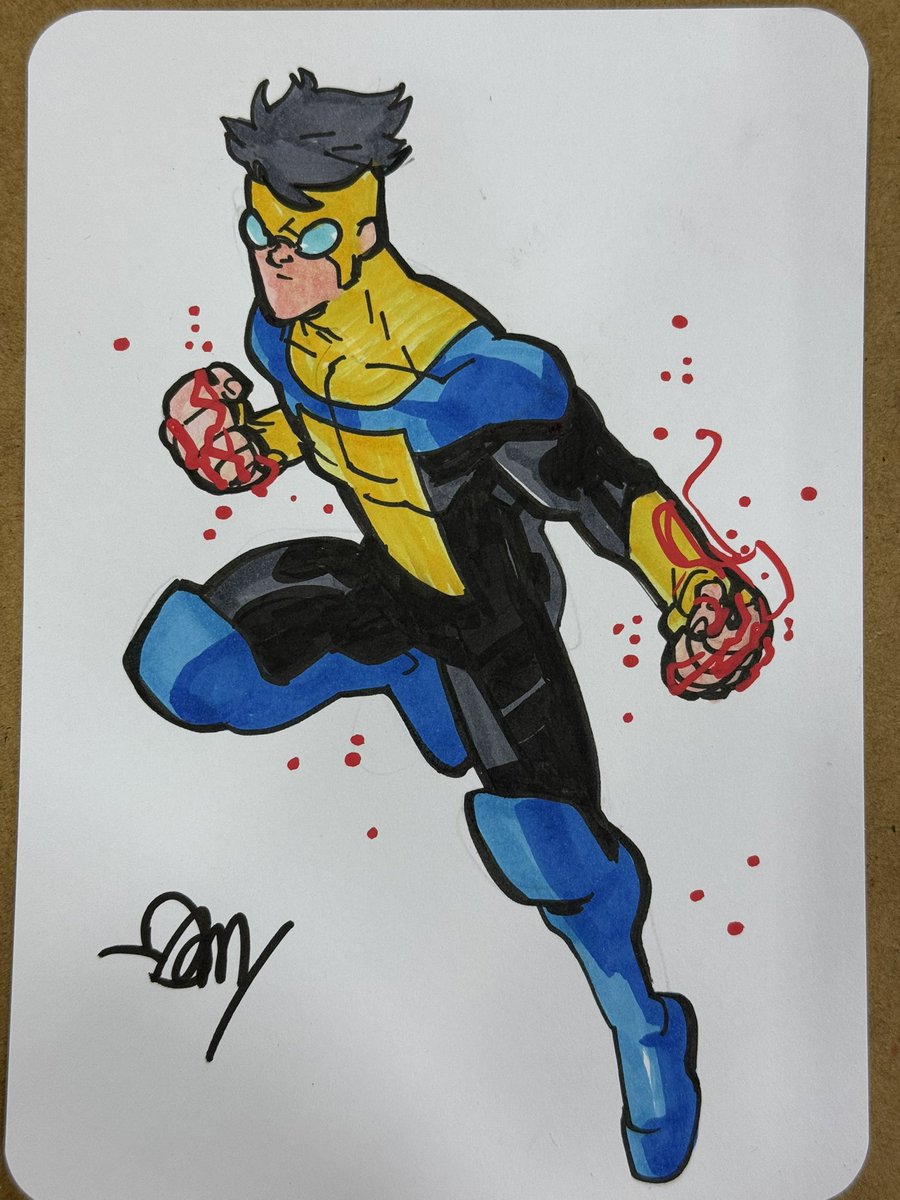 DamooseSeth's tweet photo. #Invincible #ImageComics #CoryWalker #RyanOttley #RobertKirkman #PrimeVideo #ComicsAreForEveryone #TooCartoony https://t.co/r3BiNnyAwU