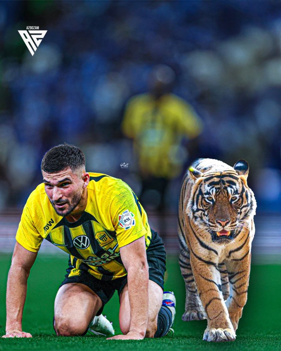 ittiscreen's tweet photo. لم يتأقلم مع الذئاب لكنه عاش بين النمور 🐅🐅🔥🔥🔥🔥 https://t.co/hZl2XzAE78