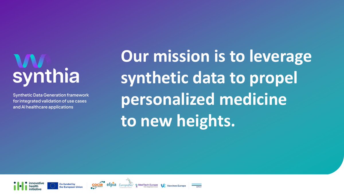 #Syntheticdata, artificially generated to mimic real patient data, presents a solution to many of the challenges faced in #health #research today. These data allow #researchers to overcome the limitations of access to high-quality, #RWD real-world datasets and address growing