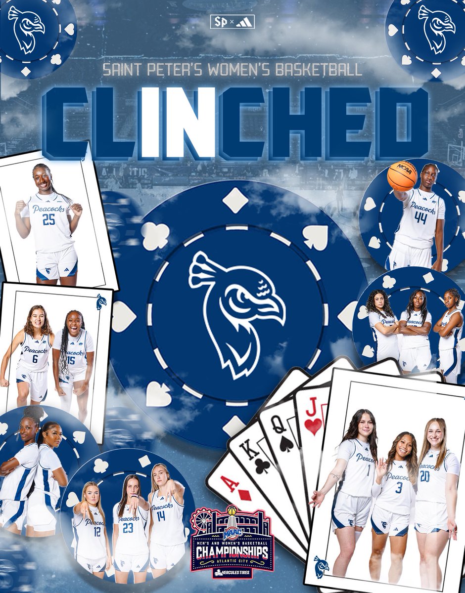 𝐉𝐀𝐂𝐊𝐏𝐎𝐓🎰

Atlantic City, here we come! 🎲 We’ve clinched our spot and will be heading to the championship this March!

#StrutUp🦚 | #WintheDay