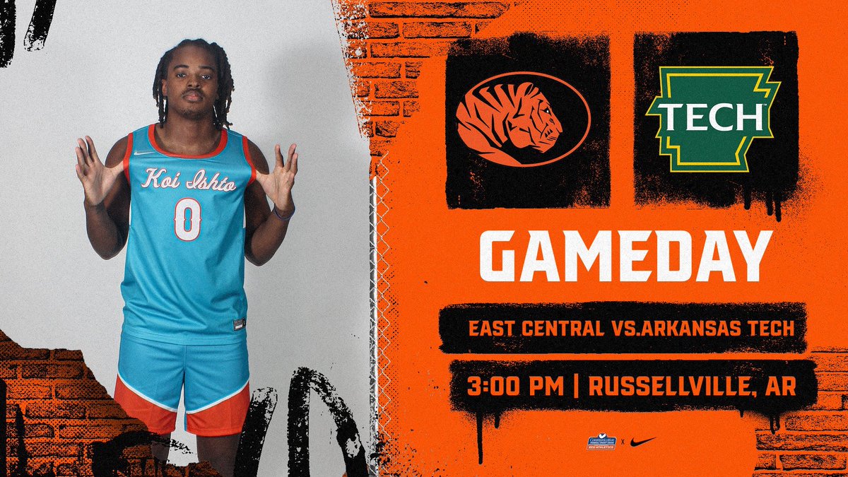 ECUTigersMBB's tweet image. GAMEDAY
🆚 Arkansas Tech
🕒 3 PM
📍 Russellville, AR
📺 youtube.com/@ATUAthletics/…
📊 statbroadcast.com/events/statbro…
📻 xfactorradio.net
#GoTigers