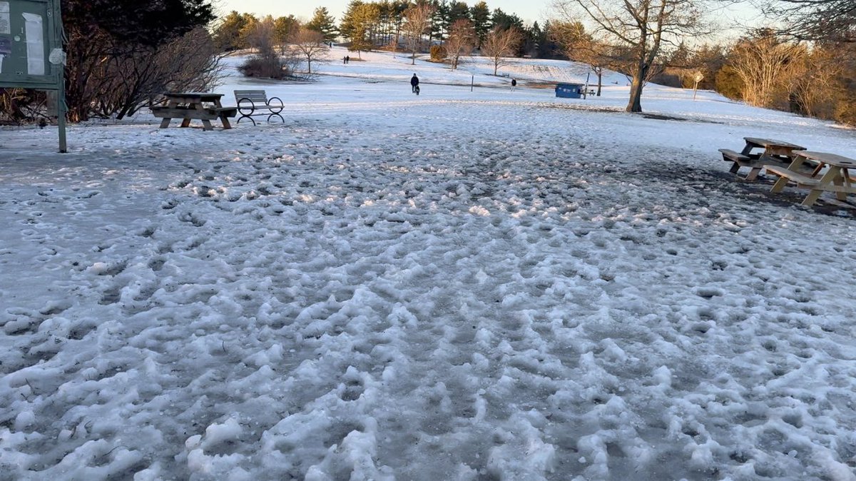 TheTKWeatherXp's tweet photo. Out The Door Weather'n More with Steve & T-Rex & TK Sunday Feb 23 '25
Scope Of Dangerous Ice Around Boston Seems Historic ~ Finally Coming To Gradual End ~ Thaw Incoming
This week likely set some kind of record for slip and fall injuries. I do not have data to back it up, but I have eyes and eye witnesses all telling the same story about people injured in slip and falls. Our 'Not In A Hurry Sunday' video is not sensationalistic, it's low key and may even lull you to sleep if you stick around long enough.
n'more; Happy Birthday Nevada Alba!
https://t.co/8FPvesRoPk