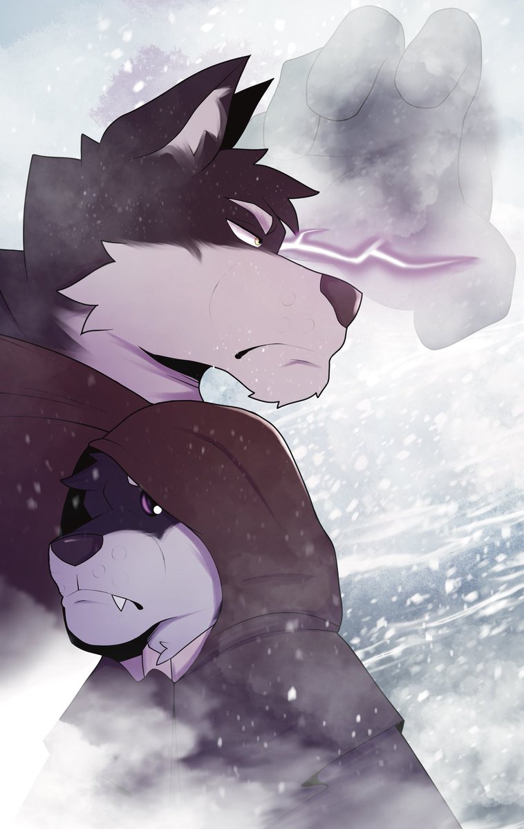 Concep art for <a href="/ArkWulfgar/">Ark/Roasche</a> 
“Birth of a defender” 

#conceptart #furryartwork