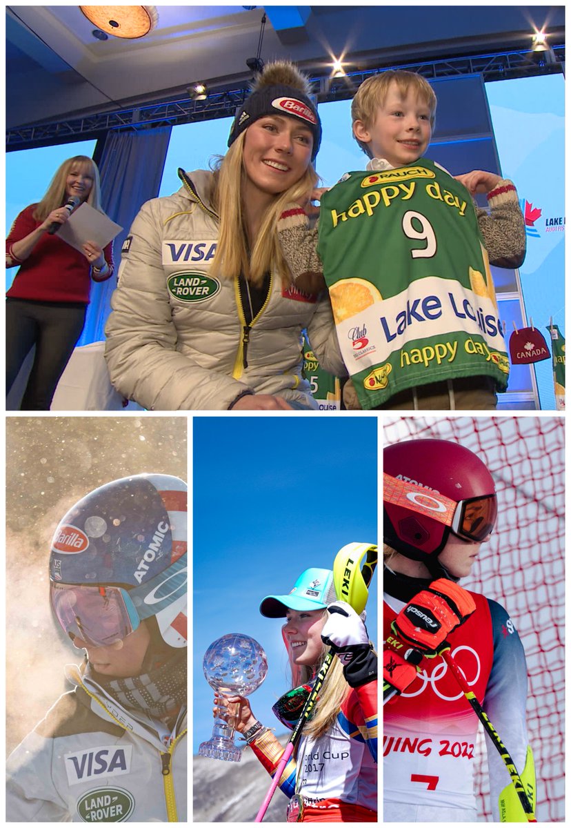 100 WINS | THE  🐐

Just a number, true, but a meaningful one.

However, what makes <a href="/MikaelaShiffrin/">Mikaela Shiffrin ⛷️</a> a Champion to those that know her, is that in victory or defeat, with kids or sponsors, with family or teammates, she is kind &amp; generous of spirit.

That's what impresses me ❤️💪.