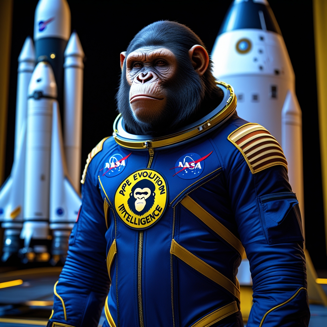 AipeEvolution's tweet photo. A New Identity
He named himself AEI, the Smart Ape. Alone in the wild, he built a hidden lair, scavenging tech and teaching himself the ways of the digital world. His mind churned with ideas—ideas that could change everything.
#SmartApe #KaelRises #TechGenius https://t.co/BqW7WMRcGi