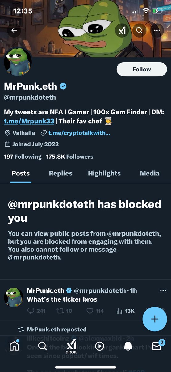 444double_RR's tweet photo. Can we start a thread of well known scammers/ruggers? Why and how do people like this even have a platform when they consistently lie and scam their followers? They get mad and block the people calling them out so others/new users can’t ever see their true intentions. https://t.co/xXrSDVWmKC