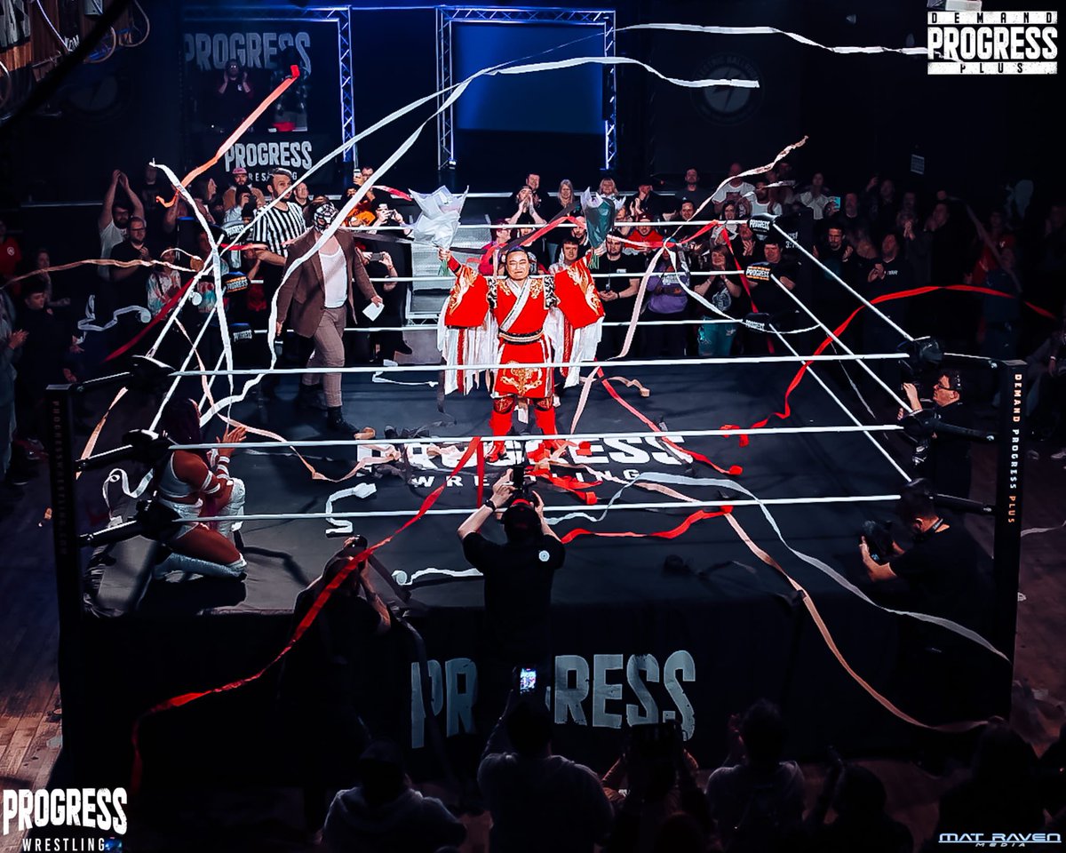 Respect is earned…

What a reception for Meiko Satomura in her LAST EVER singles match in the UK.