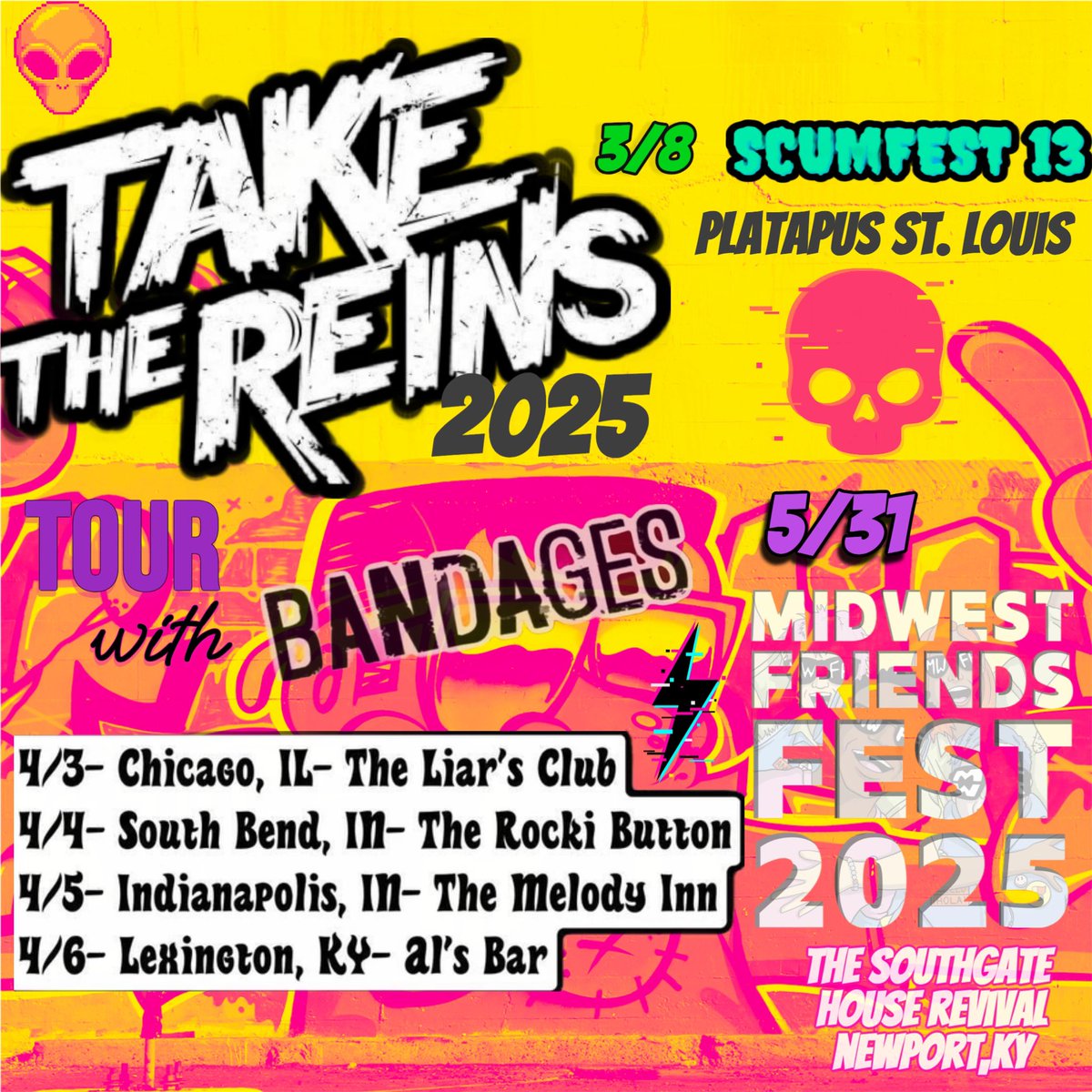 Hitting the road in the Midwest come hang with us!#Midwest #friends #fun #rock #punk #ontheroad