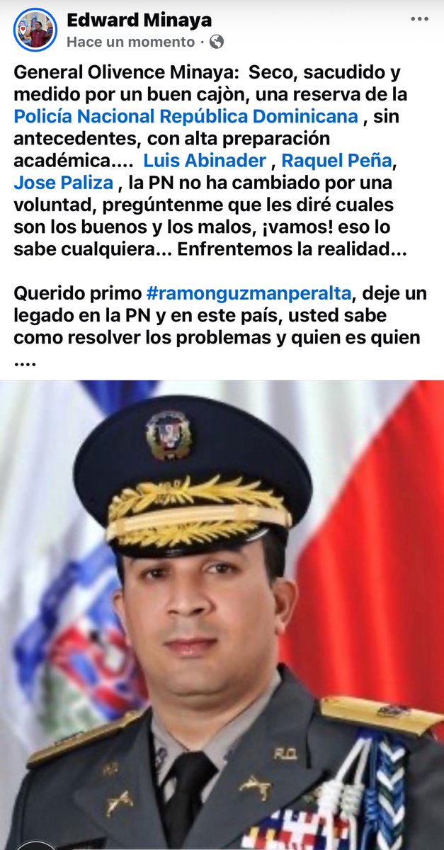 EdwardMinaya's tweet photo. @luisabinader @raquelarbaje @RaquelPenaVice @JosePaliza @PoliciaRD https://t.co/uVIav8EwnY