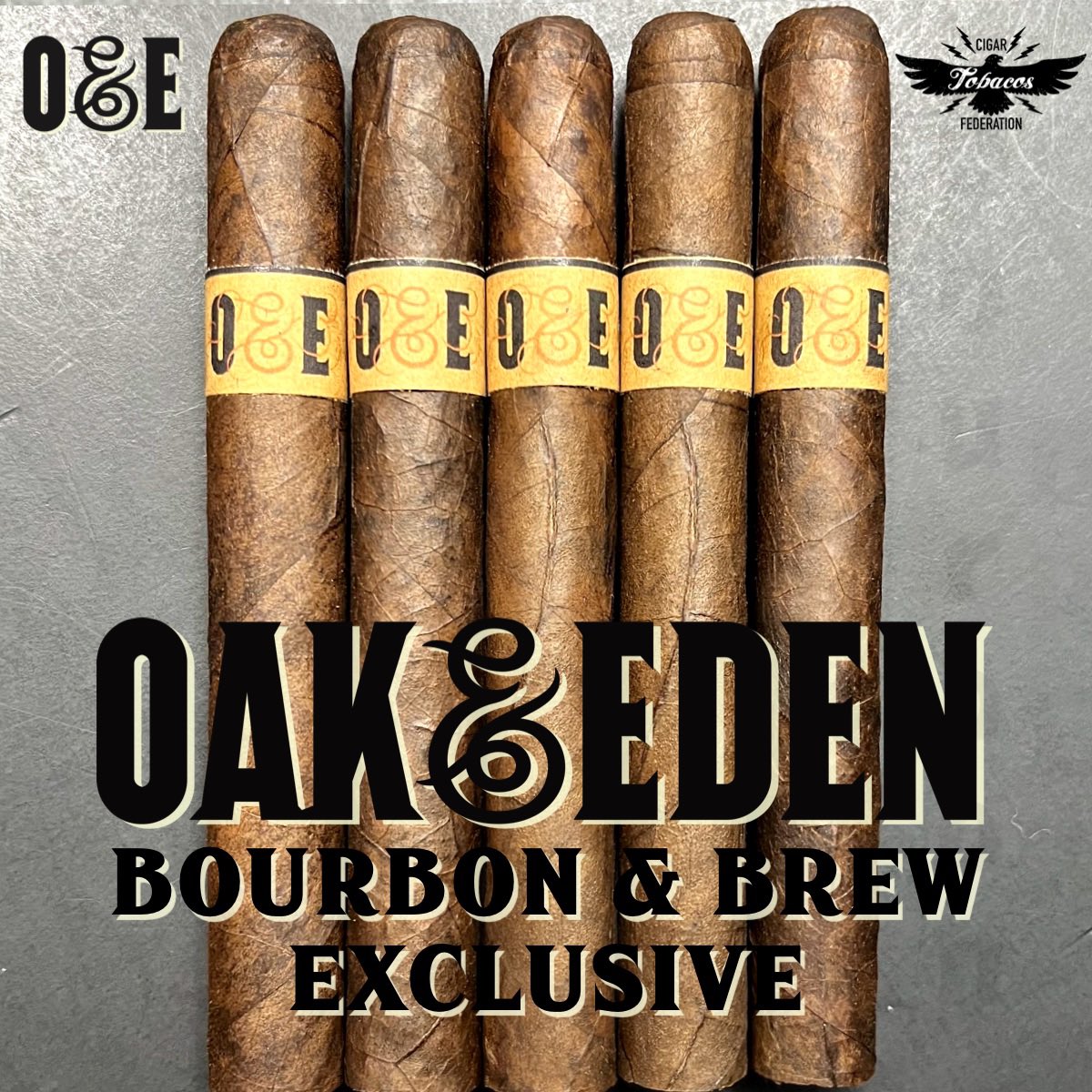 🔥*NEW!* O&amp;E BOURBON &amp; BREW 2025 L.E. Just Released! &gt;&gt;ONLY 320 Made! Get Yours NOW! store.cigarfederation.com/products/oak-e…