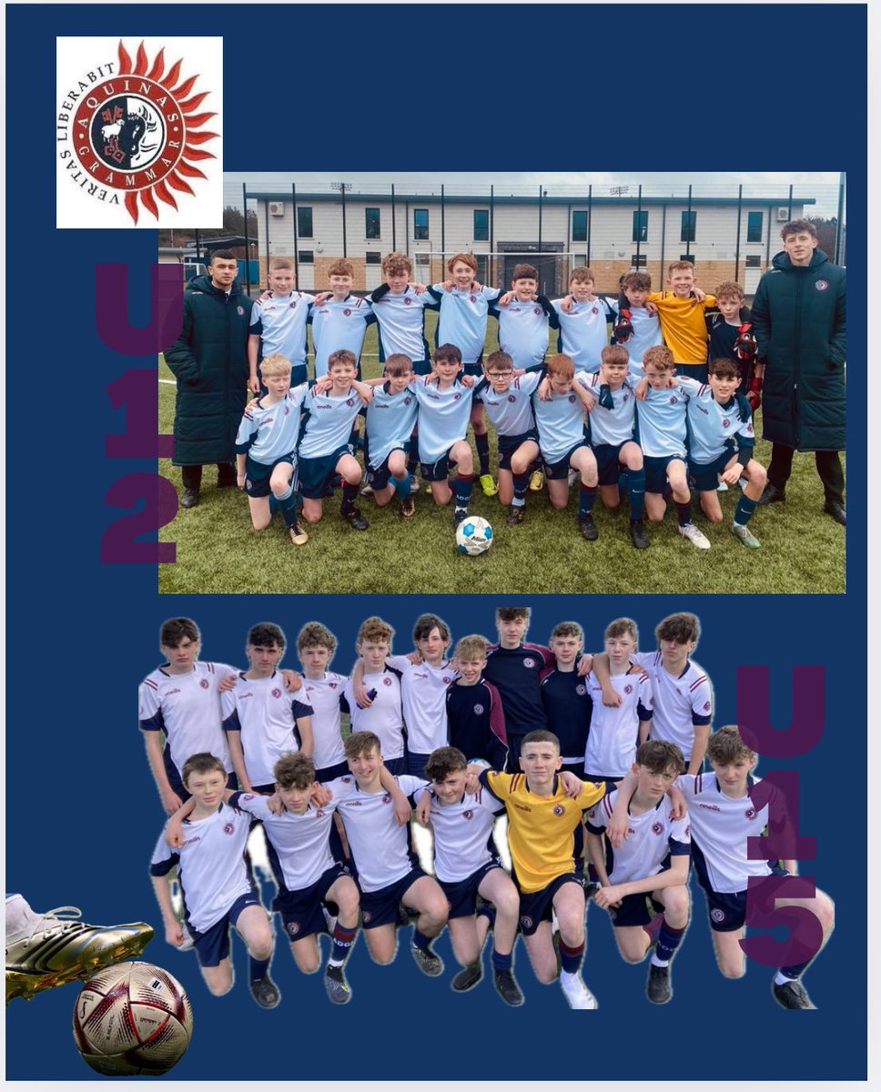 Last week:
Our u15s progressed to the Qfinal of the Belfast Cup with a tidy 4-0 win away to Blessed Trinity College.

Our U12s bowed out of the last eight of the NI Plate against Ashfield Boys, after a good run. They’re still going in the Belfast Cup.

Well done to both teams.