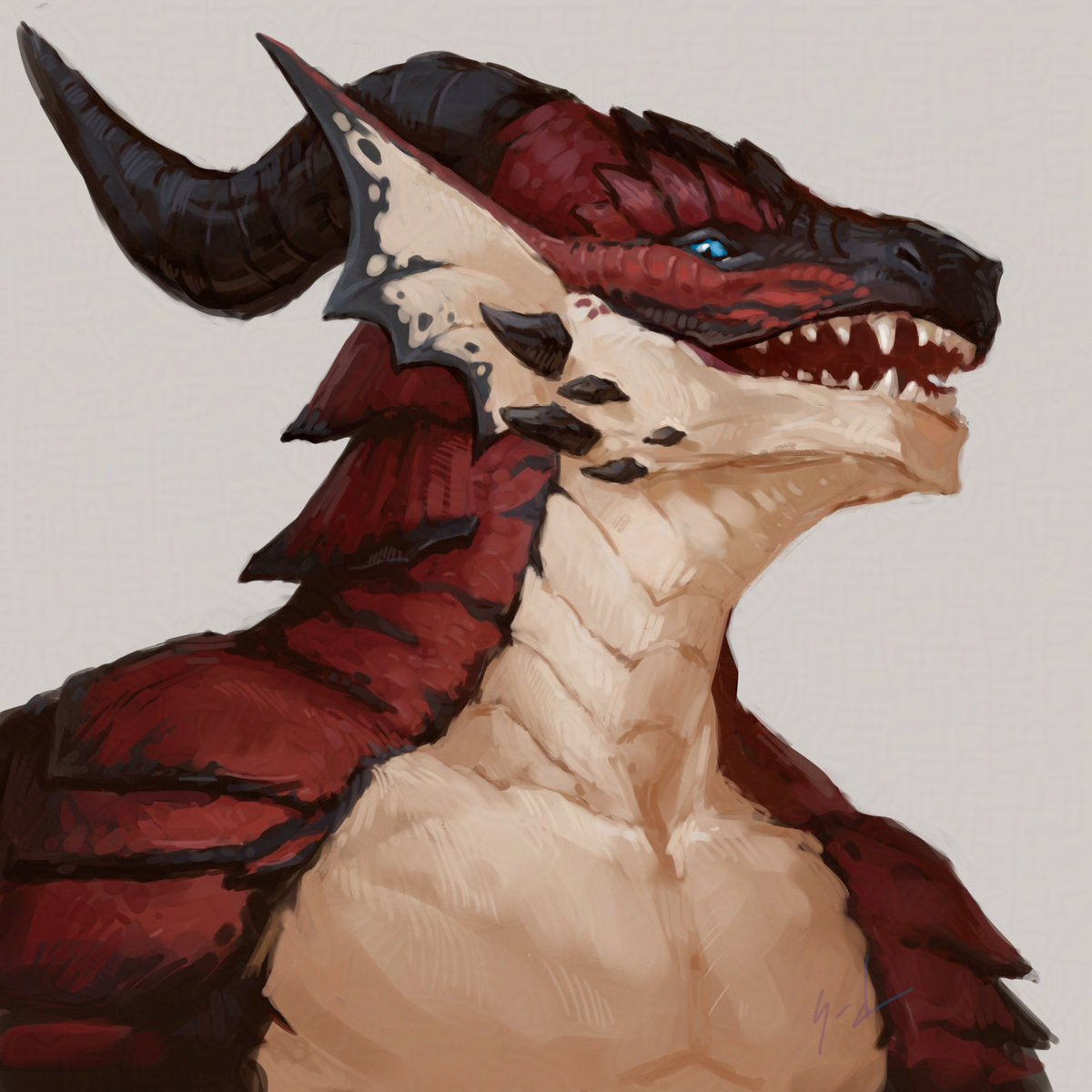 demon_siberian's tweet image. Sketch for @Drakhunterx 
Thank you so much!!