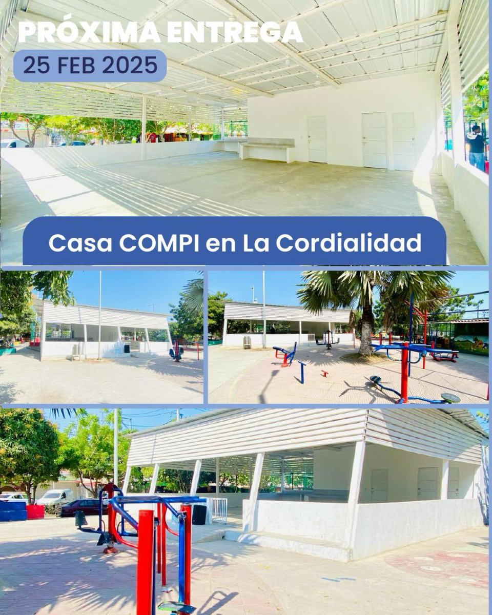 GobDeBolivar's tweet image. 🏡🌹 Cada obra del COMPI es un paso más hacia la Cartagena y Bolívar que soñamos.

🚀 Lo que hemos logrado es solo el comienzo… ¡Sigamos construyendo juntos el futuro que merecemos!

#COMPI #Cartagena #ObrasQueTransforman
