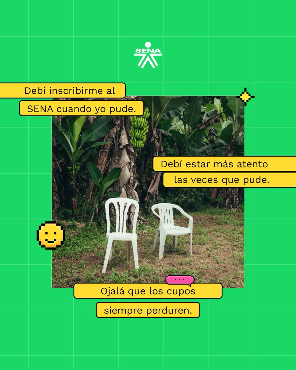 SENA_Antioquia's tweet photo. 😅 Inscríbete ahora en https://t.co/MJ5FPtWYEP 👉 aún estas a tiempo de construir el futuro que siempre soñaste con la formación virtual del SENA. 📚
#EstudiaEnElSENA https://t.co/2ZAJolRmWc
