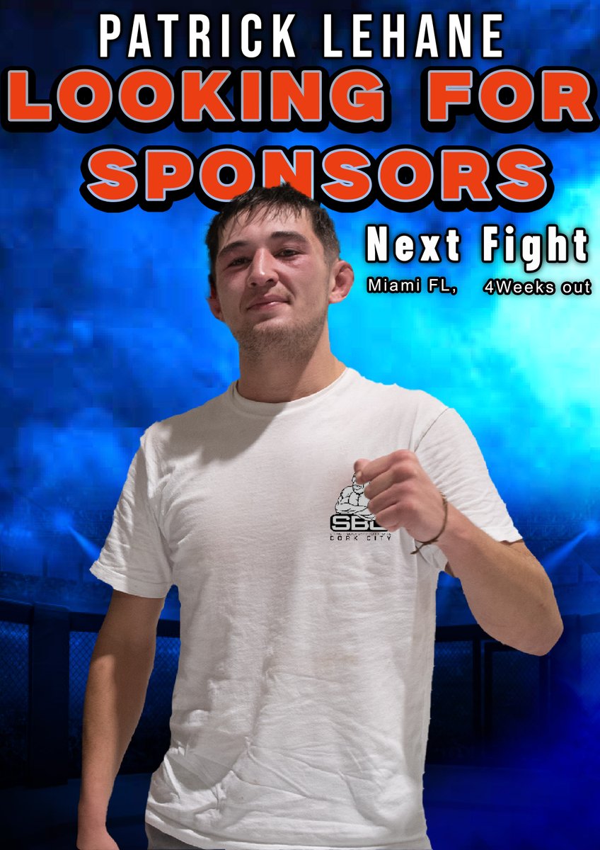 TrueGamer720's tweet image. Sponsorship Opportunity 

Looking For Sponsors For A Pro Irish MMA Fighter 
Next Fight Is 4 Weeks Out In Miami Florida

If You Would Be Interested In Sponsoring This Great Fighter Please Message Me For More Info And We Can Arrange A Call Or Email
#MMA #ProFighter #irish #Sponsor