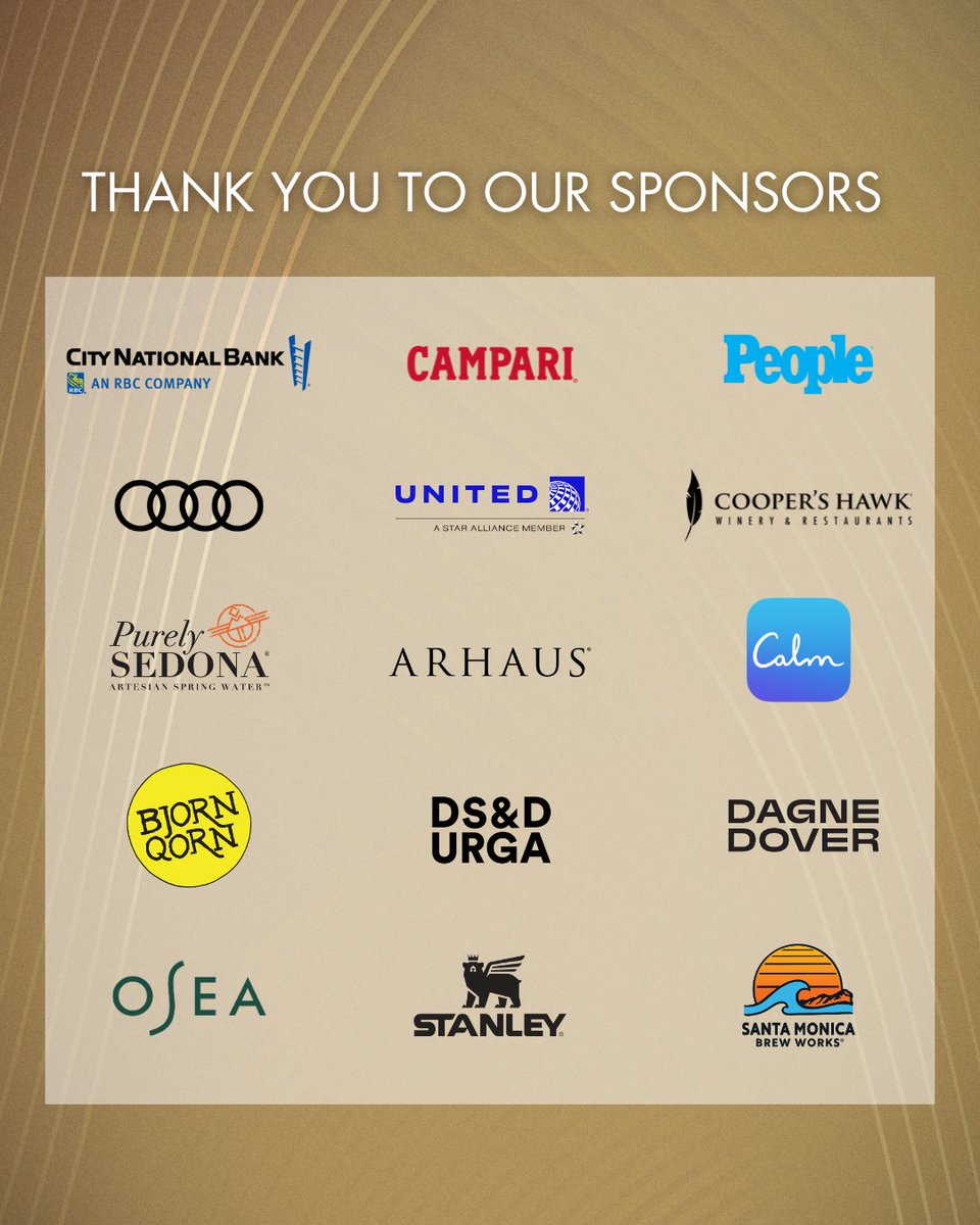 theactorawards's tweet photo. Behind every unforgettable moment is an incredible sponsor. ✨ Thank you for making the 31st Annual SAG Awards shine! https://t.co/Mo2lHjAmfF