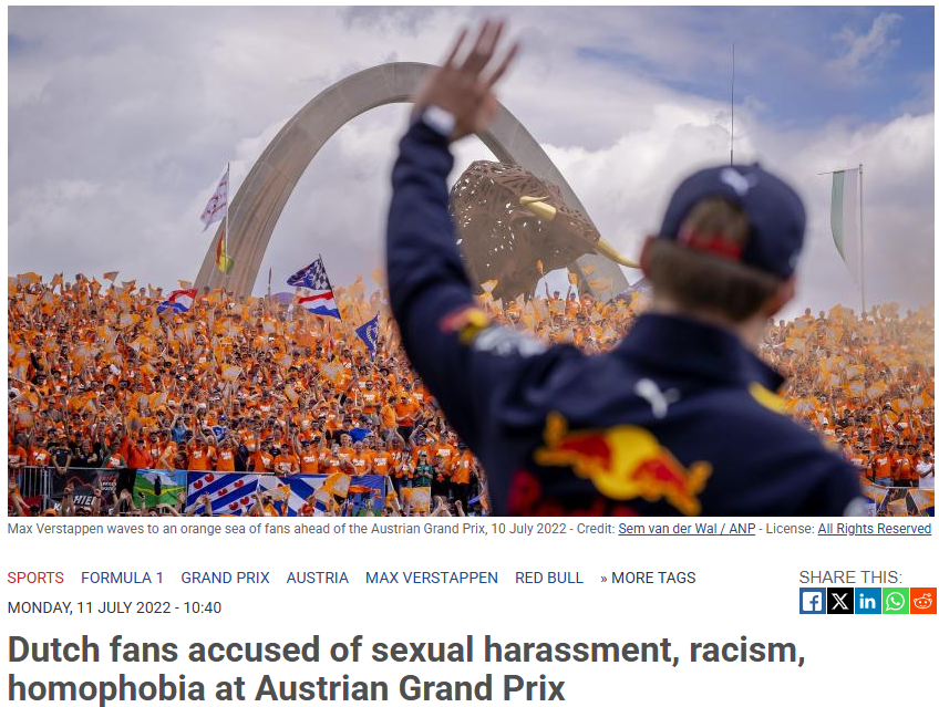 ArchBradley's tweet photo. @F1GuyDan @Max33Verstappen has contributed to more toxicity in the sport than any other driver in history. Cheating, defrauding the sport, acting unsportsmanlike, and promoting violence through his fans
#BooMax #BooRBR #BooFIA #NoMoreBS #F1xed #maFIA https://t.co/OIOFs40RjH