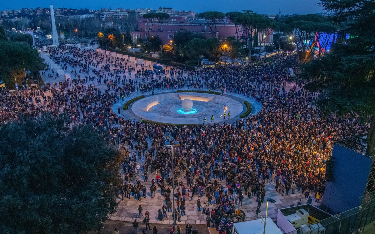 Il Terzo Tempo oggi al Foro Italico dopo la partita del Sei Nazioni tra Italia e Francia. 🏉🫶

#GuinnessM6N