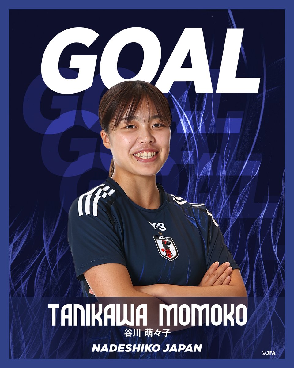 🔹𝗚𝗢𝗔𝗟🔹️ 前半1分 16 #谷川萌々子 🏆2025 SheBelieves Cup