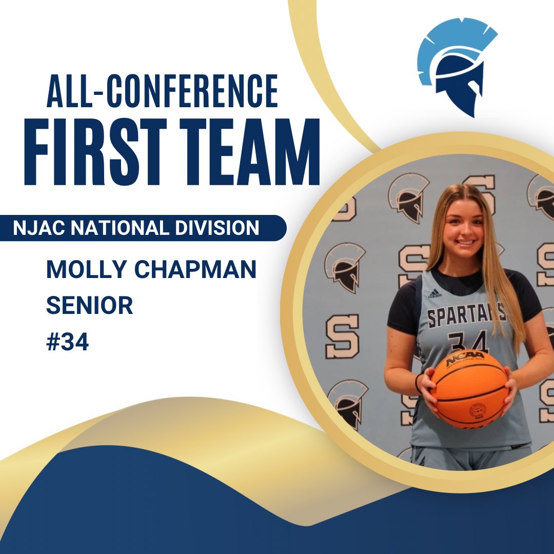 Congratulations to <a href="/MollyChapman34/">Molly Chapman</a> on being named First Team All-NJAC National Division!
