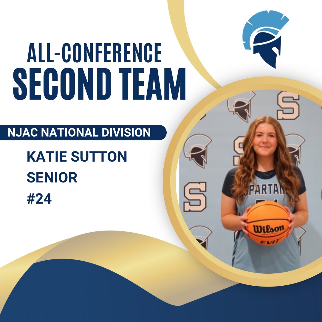 Congratulations to Katie Sutton on being named Second Team All-NJAC National Division!