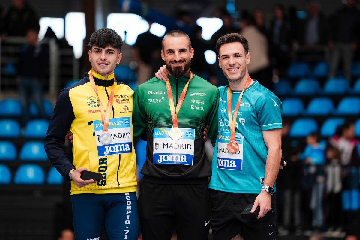 BATbasqueteam's tweet photo. #Atletismo Queremos aplaudir el trabajo de Maialen Axpe, Tessy Ebosele o Aitana Rodrigo este fin de semana en el campeonato de España de short track. Queremos destacar la evolución de Markel Fernández en los 400 metros. Se ha colgado la plata, mejorando su marca personal: 46.24. https://t.co/xdgVrwSqgo