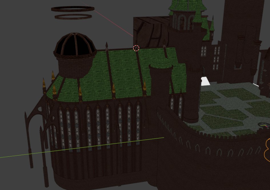 HamperHamster's tweet photo. Cathedral finally has some windows 😂 i also made the entrance part to the Castle proper, but i struggle with the rest of it xD After i finish this castle complex i will have to restructure land around it, mostly in the graveyard
#Skyrim #Modding #elderscrolls  #bethesda https://t.co/QZ5Rf4L80n
