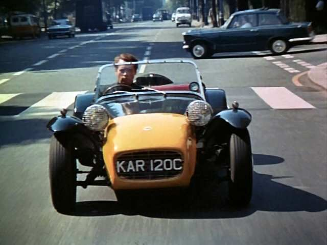 RodneyMarshall1's tweet photo. Sunday 28th August 1966 and location filming takes place on the credit sequence of The Prisoner with Patrick McGoohan driving the Lotus 7 over Westminster Bridge to the Houses of Parliament and beyond...#Sundaydrivers https://t.co/sRnIKpNGVU