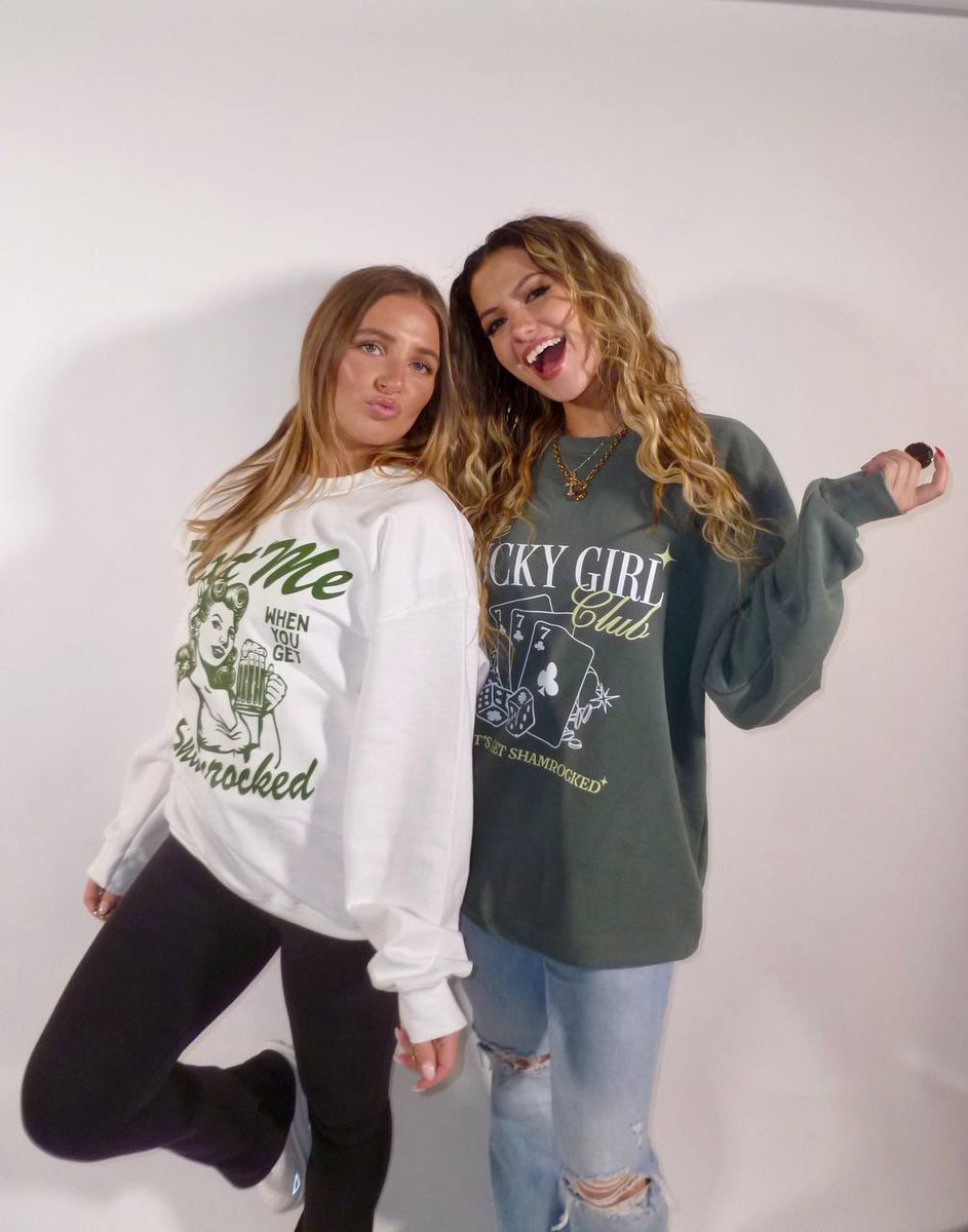 jmuchicks's tweet image. ST PADDYS DAY IS JUST AROUND THE CORNER … Or as the Irish would say, just over the rainbow 😏 Get your darty merch now! store.barstoolsports.com/collections/it…