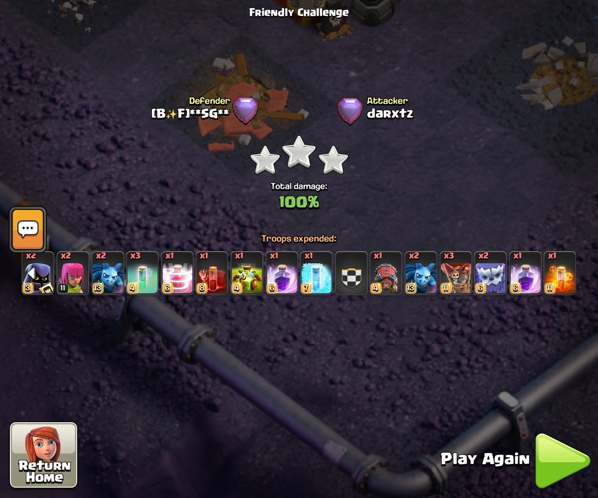 Ngl 1st time I seen new siege I thought it was gonna be shit. But  after trying it it's my favourite to use on new hard mode. Well done <a href="/ClashofClans/">Clash of Clans</a>