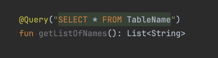 _pundirAbhishek's tweet photo. Hi Team, I was working with Room DB and encountered a challenge: It only allows queries at compile time, but I have a use case where I need to define the query at runtime (adding some pseudo code screenshots).  Is anyone aware of any way we can achieve this? #AndroidDev #RoomDB https://t.co/VUo5d7P5p1