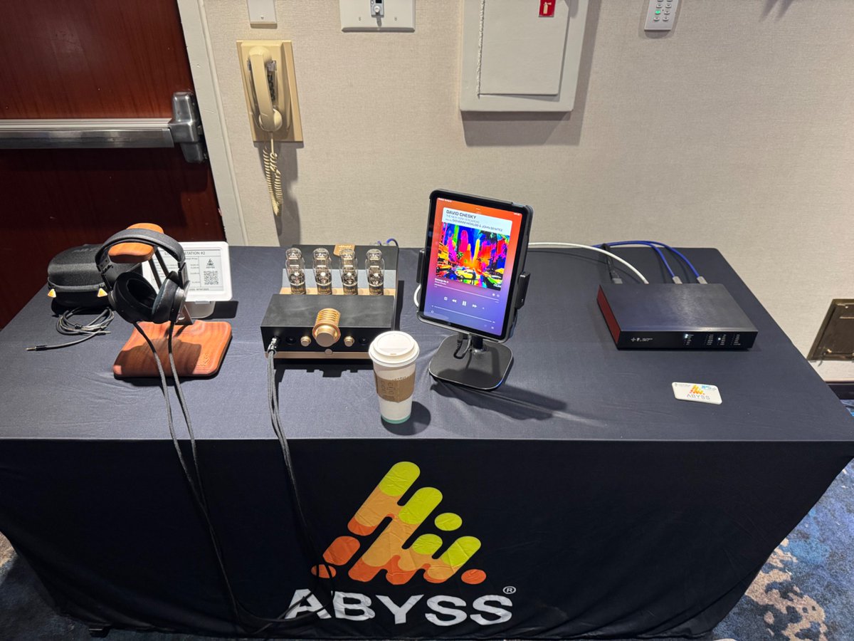 AbyssHeadphones's tweet photo. Abyss takes on CanJam NYC!
Here are some of our featured stations
#abyssheadphones #headphones #abyssjoal #ab1266 #amp #dac #preamp #audio #audiophile #headfi #hifi https://t.co/6CtDD4Fx22
