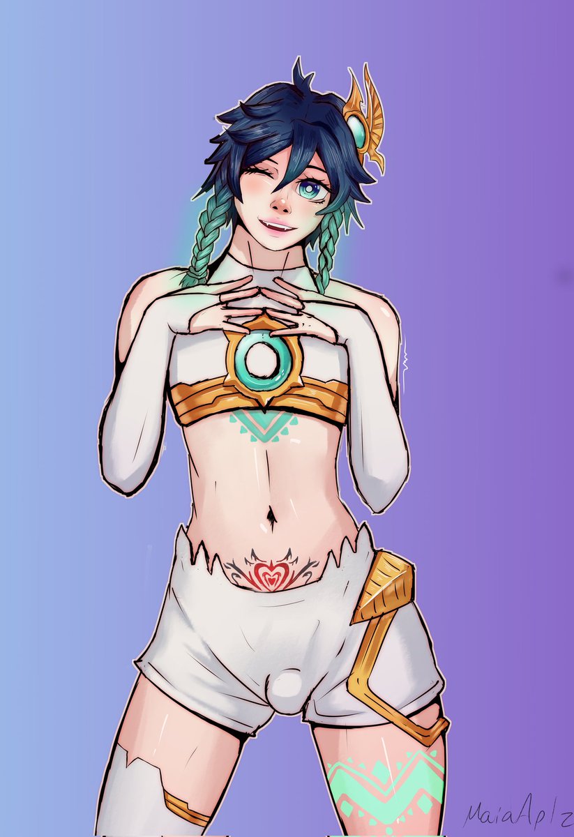 MaiaAplz's tweet photo. 💚💚💚 VENTI 💚💚💚
Best archon 

#GenshinImpact #fanart #Genshin https://t.co/wO0OfXtUge