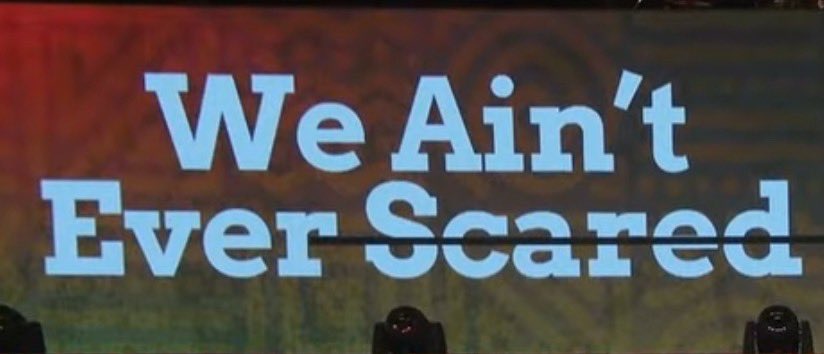 AngelaTLee2's tweet photo. We Ain’t EVER Scared 😇♥️😇♥️😇♥️😇♥️😇♥️😇♥️😇 https://t.co/Ja3VzryHim