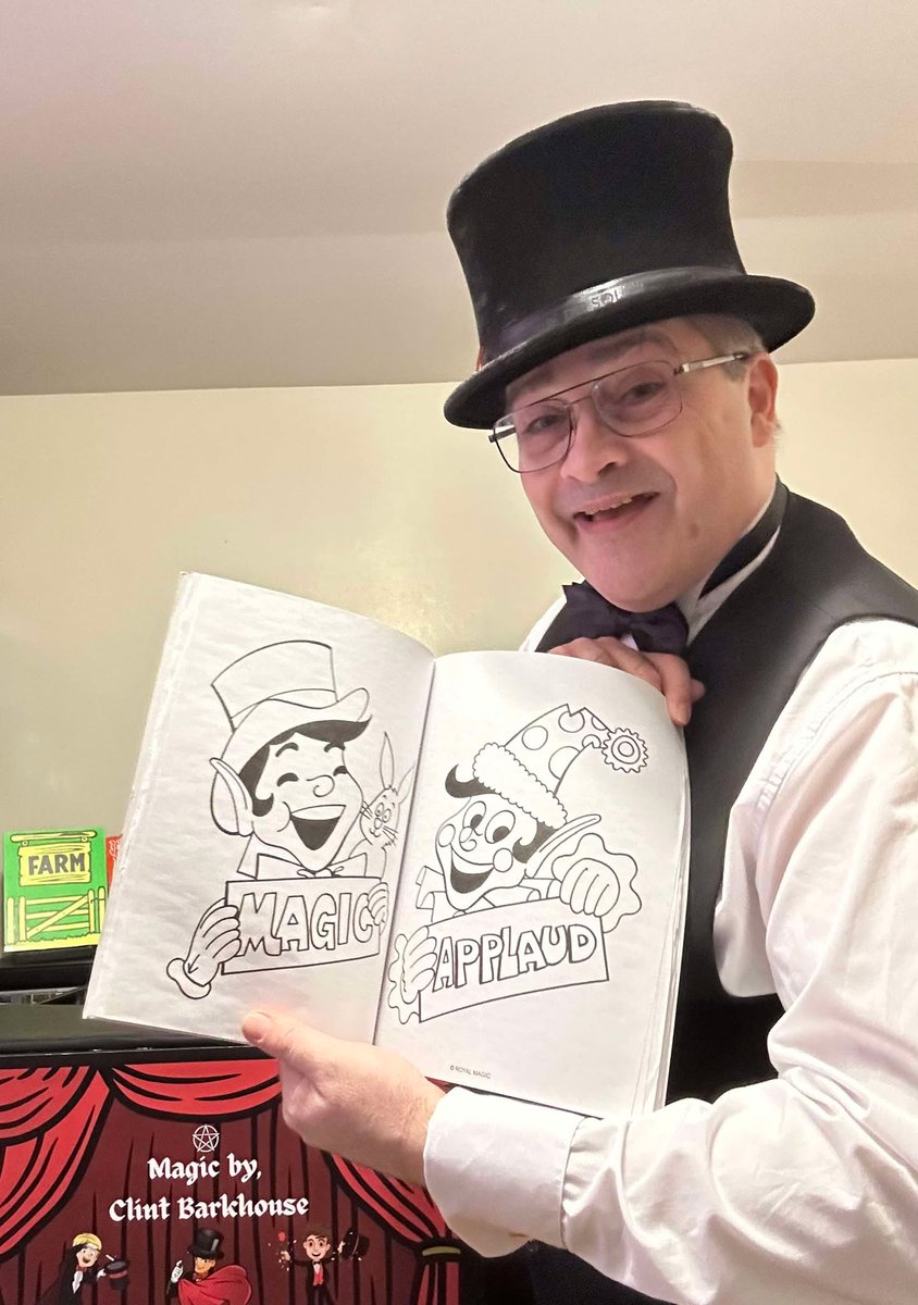 StoryCharmRec's tweet photo. Fun Magic Colouring Book!
This magic trick is very popular &amp; enjoyed by many!
Uncoloured pictures become coloured instantly!
Suddenly all the coloured pictures have vanished!

Like magic effects?
Visit: https://t.co/pwIYyotXv7 

#birthday #magic #magician #magicshow #fun #events https://t.co/zywj6ffrKR