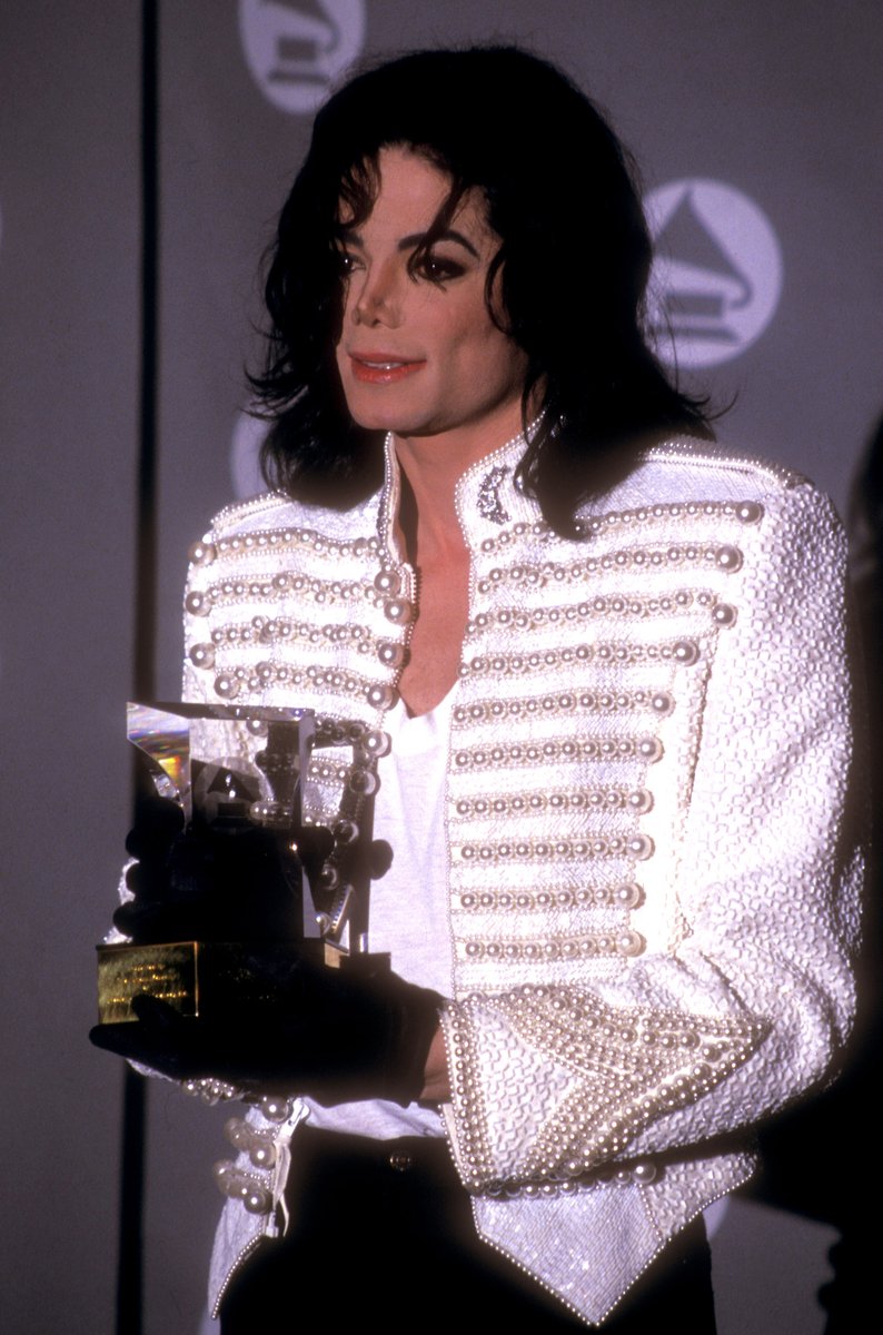 On this date in 1993, Michael received the Grammy Legend Award, a special merit award presented by the Recording Academy to individuals or groups for ongoing contributions and influence in the recording field.