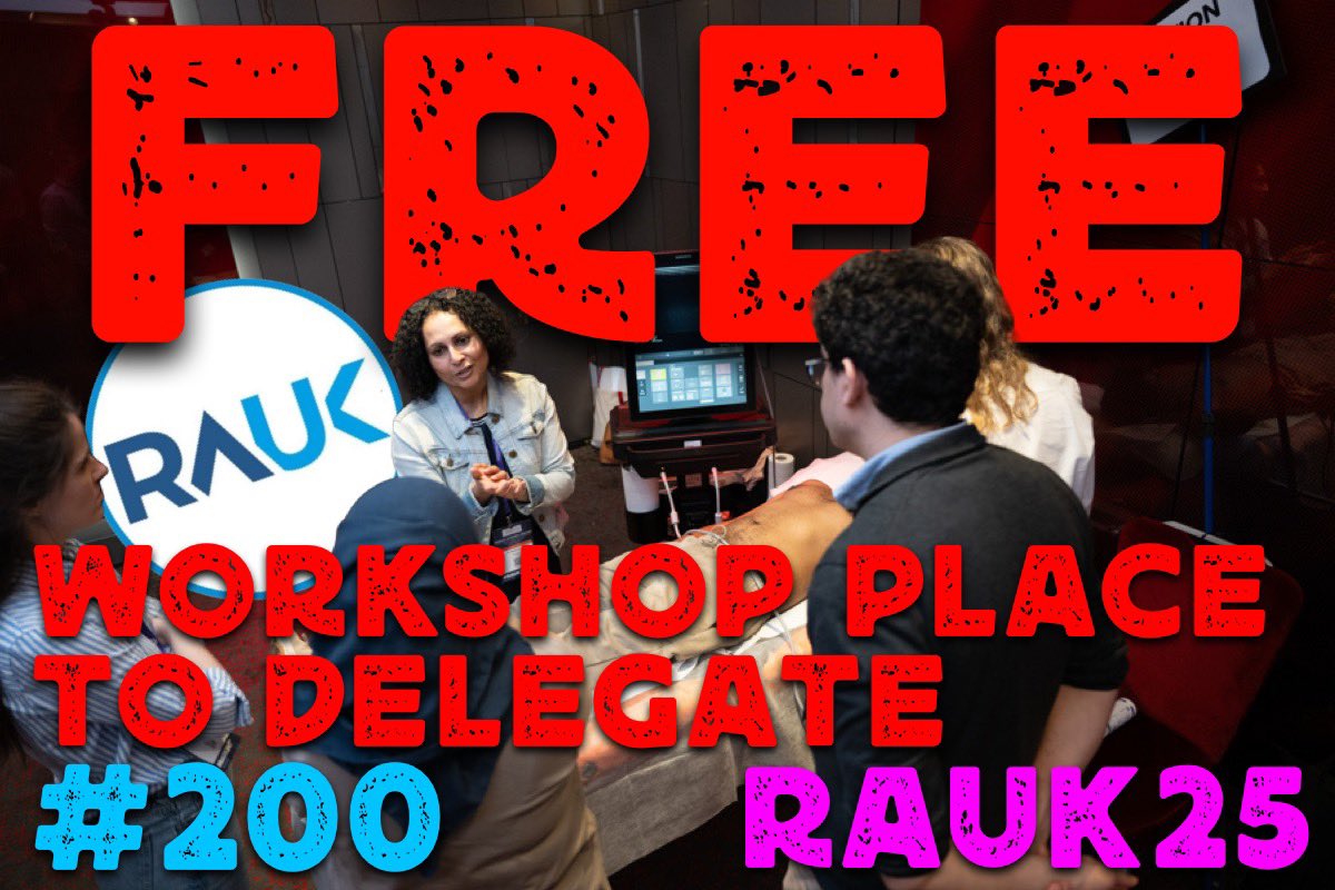 RA-UK (@regionalanaesuk) on Twitter photo ๐จ ๐๐ฎ๐ฟ๐น๐ ๐๐ถ๐ฟ๐ฑ ๐๐ถ๐๐ฐ๐ผ๐๐ป๐ ๐ฒ๐ป๐ฑ๐ ๐ง๐ผ๐ป๐ถ๐ด๐ต๐! ๐จ
Ticket sales are exceeding expectations for #RAUK25 - and weโre celebrating with another freebie!
Order tonight and delegate #200 gets a discount AND a free workshop place!
โก๏ธ ra-ukmeetings.com ๐จ ๐๐ฎ๐ฟ๐น๐ ๐๐ถ๐ฟ๐ฑ ๐๐ถ๐๐ฐ๐ผ๐๐ป๐ ๐ฒ๐ป๐ฑ๐ ๐ง๐ผ๐ป๐ถ๐ด๐ต๐! ๐จ
Ticket sales are exceeding expectations for #RAUK25 - and weโre celebrating with another freebie!
Order tonight and delegate #200 gets a discount AND a free workshop place!
โก๏ธ ra-ukmeetings.com