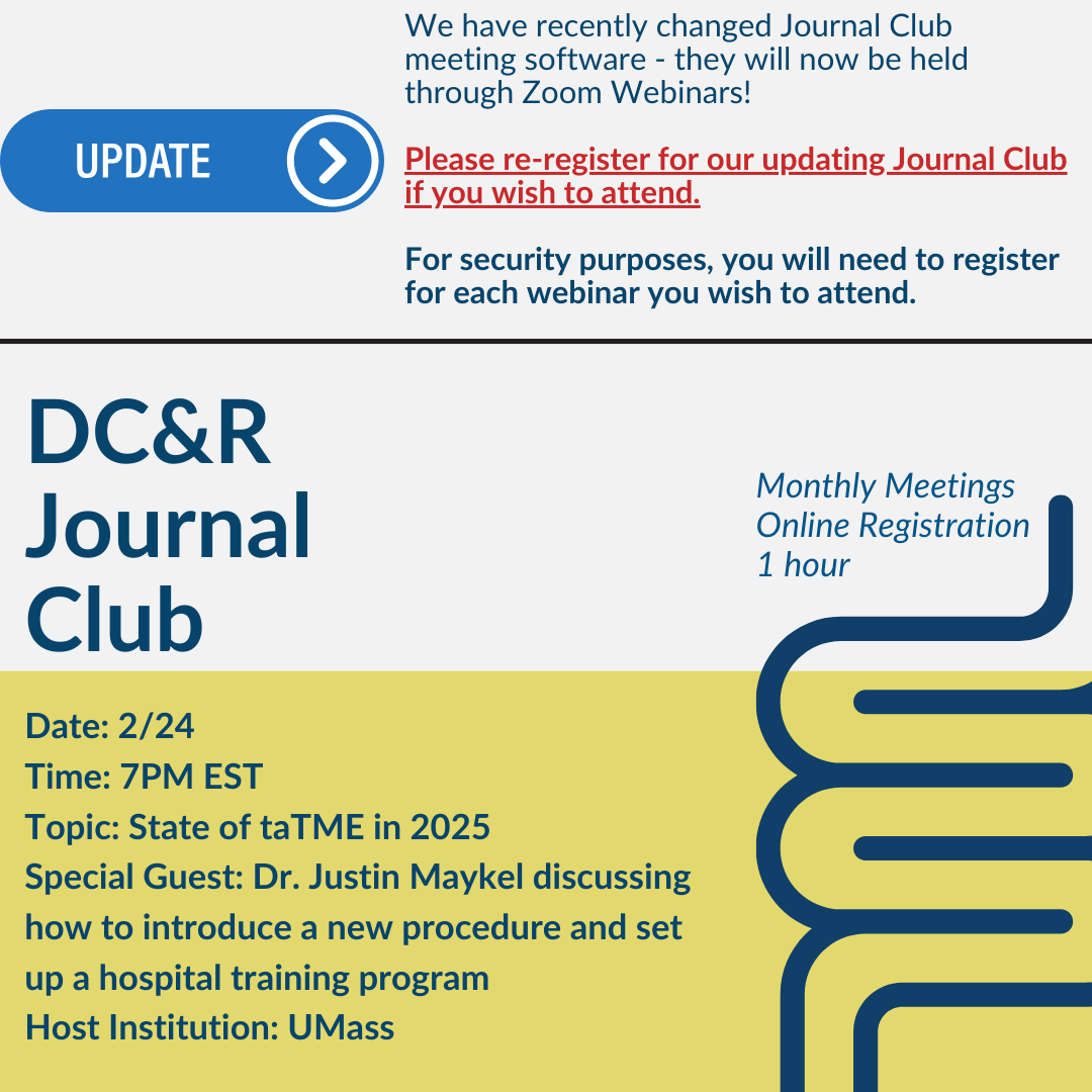 DCRjournal (@dcrjournal) on Twitter photo #DCRJournalClub is back for Feb!
Sign Up: bit.ly/4htJ0xR
Discussion Article 1/2: bit.ly/42zRT2e
Discussion Article 2/2: bit.ly/3Y8If6v
<a href="/DCREdInChief/">susan galandiuk</a> <a href="/SeanLangenfeld/">Sean Langenfeld</a> <a href="/ScottRSteeleMD/">Scott R. Steele</a> <a href="/DrMikeValente/">Michael A. Valente</a> <a href="/debby_keller/">Debby Keller, MD</a> <a href="/bolshinskyv/">Vladimir Bolshinsky</a> <a href="/justinmaykel/">Justin Maykel</a> <a href="/TessAulet/">Tess Aulet</a> #DCRJournalClub is back for Feb!
Sign Up: bit.ly/4htJ0xR
Discussion Article 1/2: bit.ly/42zRT2e
Discussion Article 2/2: bit.ly/3Y8If6v
<a href="/DCREdInChief/">susan galandiuk</a> <a href="/SeanLangenfeld/">Sean Langenfeld</a> <a href="/ScottRSteeleMD/">Scott R. Steele</a> <a href="/DrMikeValente/">Michael A. Valente</a> <a href="/debby_keller/">Debby Keller, MD</a> <a href="/bolshinskyv/">Vladimir Bolshinsky</a> <a href="/justinmaykel/">Justin Maykel</a> <a href="/TessAulet/">Tess Aulet</a>