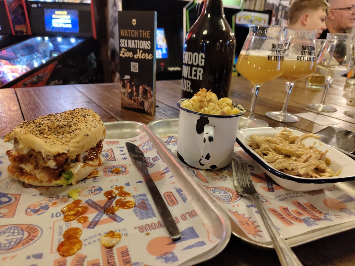 For me <a href="/BrewDog/">BrewDog</a>ShepBush is the OG.  A night in here working through the @BrewDog line up from their leather bound book was joyous. Great food and stunning beers again tonight have made it the perfect pre-gig pit stop #CraftBeer