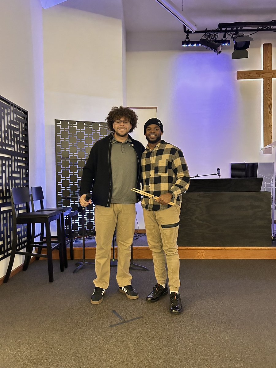 Jace McDown (@coachmcdown) on Twitter photo Proud of these dudes! Led worship for a packed house at 12th Avenue Baptist this morning. Doing their part in bringing as many as they can closer to Jesus. Hornets are winning on and off the field.
#FOE
<a href="/esuhornetsfb/">ESU Hornet Football</a> Proud of these dudes! Led worship for a packed house at 12th Avenue Baptist this morning. Doing their part in bringing as many as they can closer to Jesus. Hornets are winning on and off the field.
#FOE
<a href="/esuhornetsfb/">ESU Hornet Football</a>